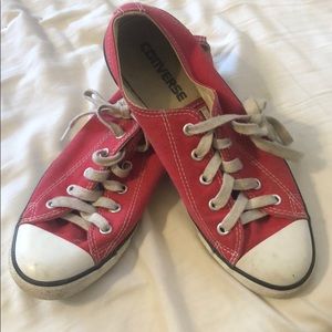 Size 7 converse low tops
